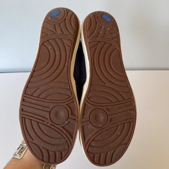 Keds Ortholite canvas blue ballet flats - Picture 4 of 8